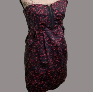 EUC silence + noise black red dress small